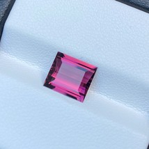 Natural Pink Tourmaline Congo 2.32 Cts VVS Baguette Cut Loose Gemstone - £259.58 GBP