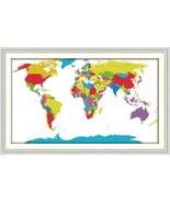 Stamped Pre-printed 11CT Cross Stitch Kit, Embroidered Kit, Needle Work, DIY Gif - $21.99