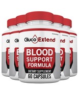 Gluco Extend Capsules Blood Support, GlucoExtend Pills Glyco Support (5 ... - $68.06