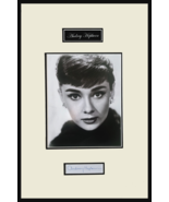 Audrey Hepburn Original Autograph Cut Museum Framed Ready to Display - $1,187.01