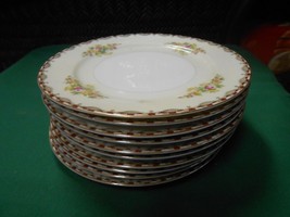 Great Meito China Handpainted ...Set Of 9 Bread / Salad / Dessert Plates - £25.22 GBP