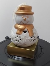 Winter Wonderland Fragrance Christmas Ornament Snowman Made In Usa 2015 - £9.17 GBP