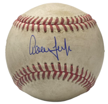 Aaron Judge Autographed Yankees Game Used (7/28/22) Official Baseball Fa... - £1,411.90 GBP
