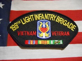 US ARMY 199TH LIGHT INFANTRY BRIGADE  VIETNAM VETERAN PATCH - £5.50 GBP