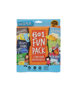 Hoyle 6 In 1 Fun Pack Kids Playing Cards Games Go Fish Crazy 8 Old Maid ... - £6.48 GBP