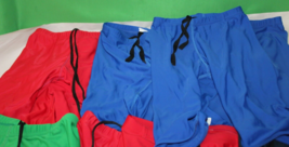 11 Piece iSwim Youth Size 22Y Boys Swim Bottoms Shorts Swimsuit Red Gree... - $29.69