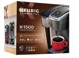 Keurig® K1500 Single Serve Coffee Maker, Black (377949) - £172.48 GBP