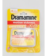 Dramamine Kids Motion Sickness Chewables Grape 8 Tablets Travel Case BB3/26 - $13.60 CAD
