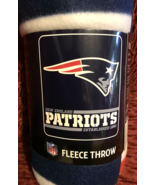 New England Patriots Fleece blanket Split Soft Throw 50&quot; x 60&quot; - $355.23 MXN
