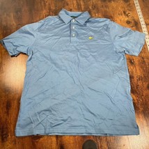 Masters Collection Polo Shirt Mens Large Blue Golf Short Sleeve Pima Cotton - $69.29
