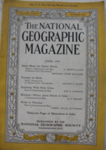 The National Geographic Magazine, June, 1944, Volume LXXXV, Number Six, ... - £31.10 GBP