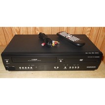 Magnavox DV228MG9 DVD VCR Combo Dvd Player Vhs Player with Remote &amp; Cables - £153.47 GBP