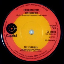 The Fortunes - Freedom Come, Freedom Go / There&#39;s A Man [7&quot; 45 ] UK Import - £1.78 GBP
