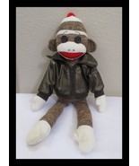 Ty Beanie Buddy Socks The Monkey with Jacket 17&quot; - $24.64 CAD