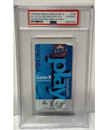 1998 NBA Finals Bulls Jazz Michael Jordan Final Shot Game 6 Ticket Stub PSA - $91,499.08 MXN