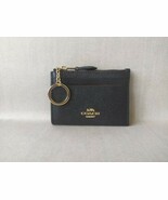 Coach Mini Skinny ID zip Card Case in cross grain Leather FREE Shipping ... - $1,084.67 MXN