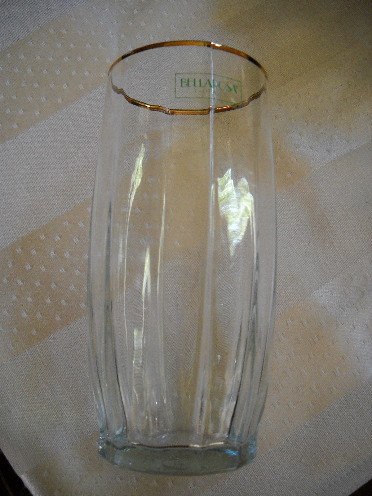 Primary image for * Bellarosa Turkey Gold Trim Rim Tea Drink Fine China Dinnerware Glass NEW NWT