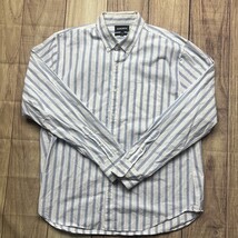 Bonobos Slim Fit Button-Down Collar XXL Long Sleeve Men's Shirt Black/White image 12