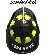 Firefighter Helmet Name Vinyl Decal Crille Font Helmet Name Decal Firefi... - £6.22 GBP+