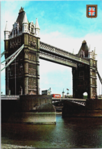 Postcard England London  Close up View  Tower Bridge 6 x 4 Inches - £3.95 GBP