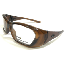 OnGuard Safety Goggles Eyeglasses Frames OG210S Brown Square Z87-2+ 57-16-120 - £51.29 GBP