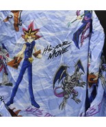 Yu-Gi-Oh Twin Size Bed Fitted Sheet Vintage 1996 Japanese Anime - $17.57 CAD
