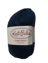 Knit Picks Comfy Sport Yarn Pima Cotton Sport Weight # B979 Dark Blue Multiples - $3.99