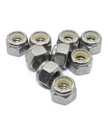 Fullerkreg 50Pcs 1/4-20 Nylon Insert Hex Lock Nuts Stainless Steel Plain - $5.41 CAD