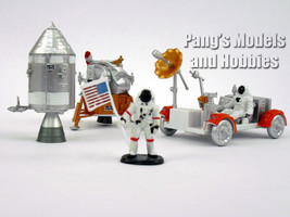 Apollo Lunar Rover, Lander and Command Module (Assembly required) Scale Models - $29.69