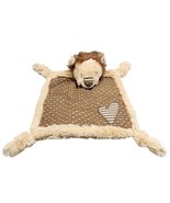 Pride&amp;Joy TIGER LION Raddle Lovey Soother Security Blanket Plush Stuffed... - $24.95