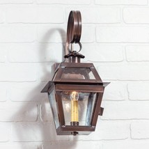 Jr. Town Crier Outdoor Wall Light in Solid Antique Copper - £283.25 GBP