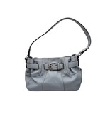 Tignanello Women&#39;s Light Blue Medium Leather Shoulder Bag Front Buckle P... - $69.35 CAD