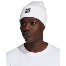 Adidas Men&#39;s OG Tall Utility Beanie White OS B4HP - £9.73 GBP