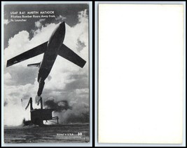 Vintage USAF Pilotless Bomber Postcard &quot;Size&quot; - B-61 Martin Matador N51 - €2,45 EUR