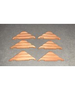 Lincoln Logs Lot of 6 Wood Triangle 2-Notch Roof Truss - £10.27 GBP