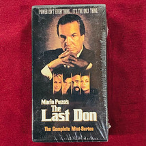 Mario Puzo&#39;s The Last Don 3 VHS Complete Mini-Series Danny Aiello, Joe M... - £11.40 GBP