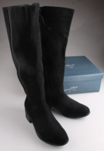Universal Thread Damen Hoch Reitstiefel Größe 8 Brielle Microsuede Schwarz - $19.96