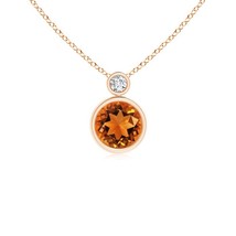 Authenticity Guarantee

ANGARA 0.74 Ct Citrine Solitaire Pendant Necklace wit... - £425.12 GBP