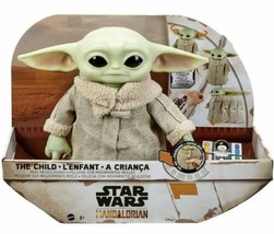 Disney Baby Yoda Real Moves Star Wars The Mandalorian Remote Control Bra... - $150.00