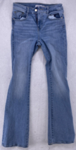 Zara Jeans Womens Size 6 Blue Bootcut Denim Collection Pants Western Cow... - $15.83