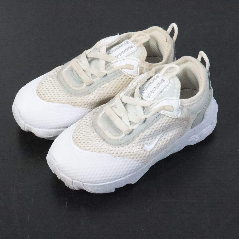 Primary image for Nike React Live (TD) Baby Toddler 9C White Athletic Sneaker Shoes CW1620-101