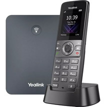 READ SEE PICS  Yealink W70B Base Station  +   W73H Handset NO BATTERY / ... - $49.49