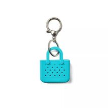BOGG BAG Miniature Tote Keychain Tiff Blue Metal Silicone One Size - $220.51 MXN