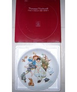 Vintage NORMAN ROCKWELL LE Plate Dish &quot;SPRING SWEET SONG SO YOUNG&quot; Art - £30.61 GBP