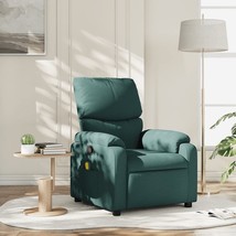 Massage Recliner Chair Dark Green - $6,602.25 MXN