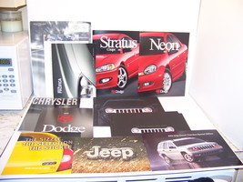 2002 Dodge Trucks Neon Stratus Chrysler Prowler 300M Jeep Sales Brochures (9) - £35.44 GBP