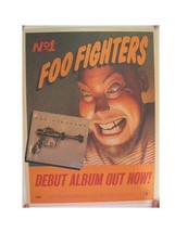 The Foo Fighters Poster No 1 Number One Album Debut - £176.99 GBP