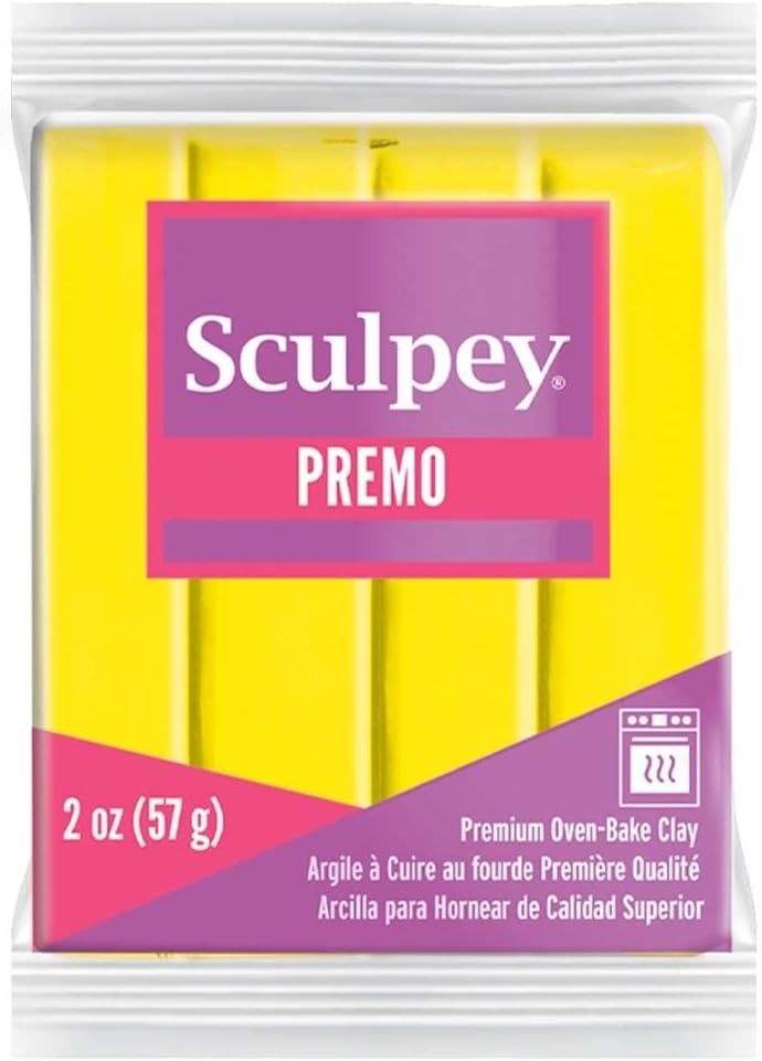 Sculpey Polyform Premo Zinc Yellow Hue - $3.83