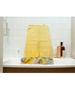Ralph Lauren Home Yellow Cotton Bath Towel Fabric Decorative Hem Bright ... - $764.50 MXN