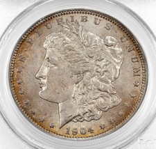 1904-O $1 Silver Morgan Dollar Graded by PCGS as MS-65! Gorgeous Coin! - £217.12 GBP